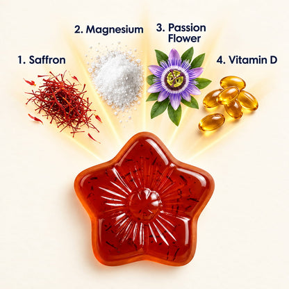 Saffron Support Supplement for School Focus