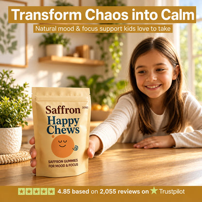 Saffron Support Supplement for School Focus